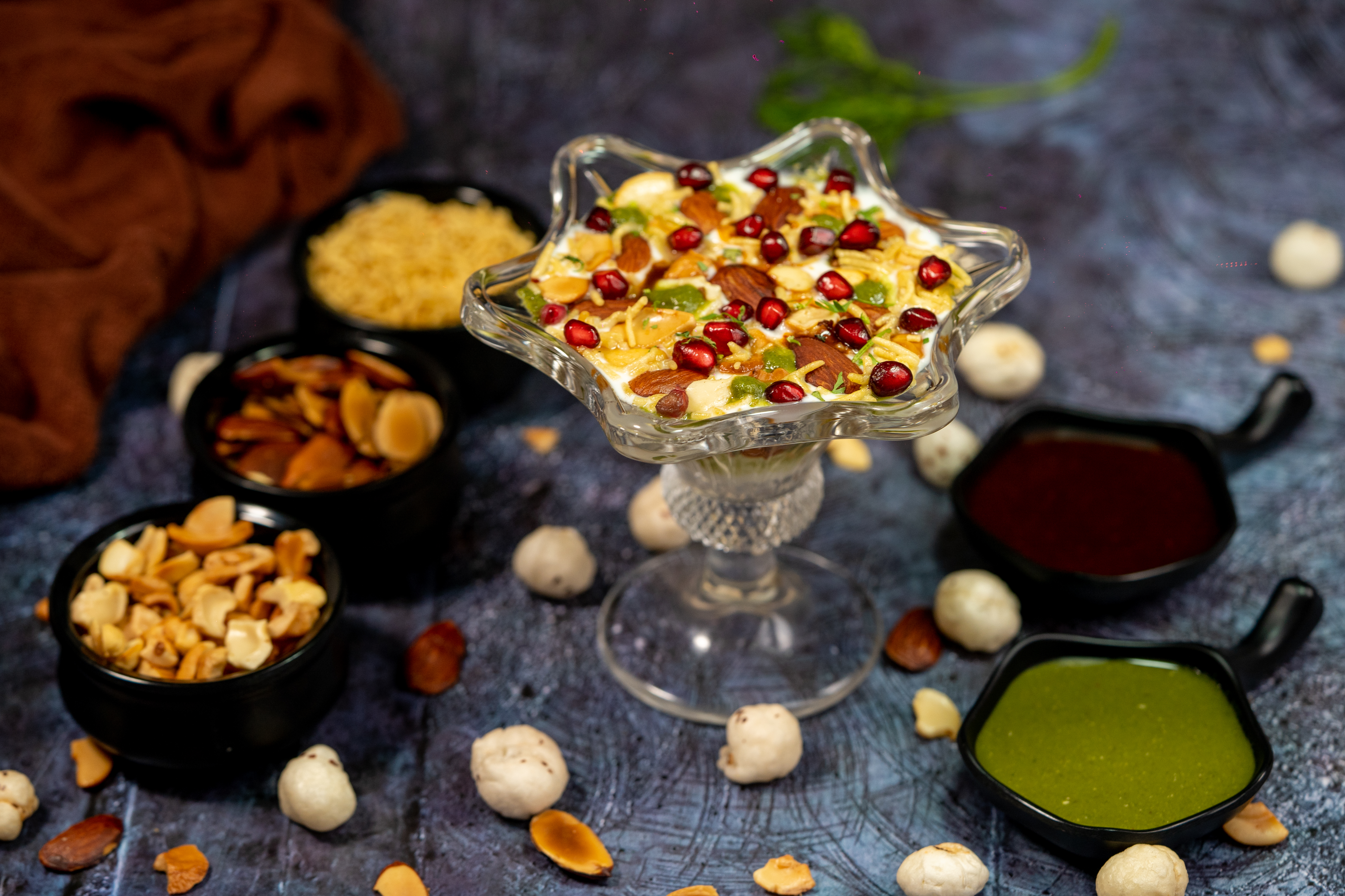 Royal Yogurt Makhana Dry Fruit Chaat
